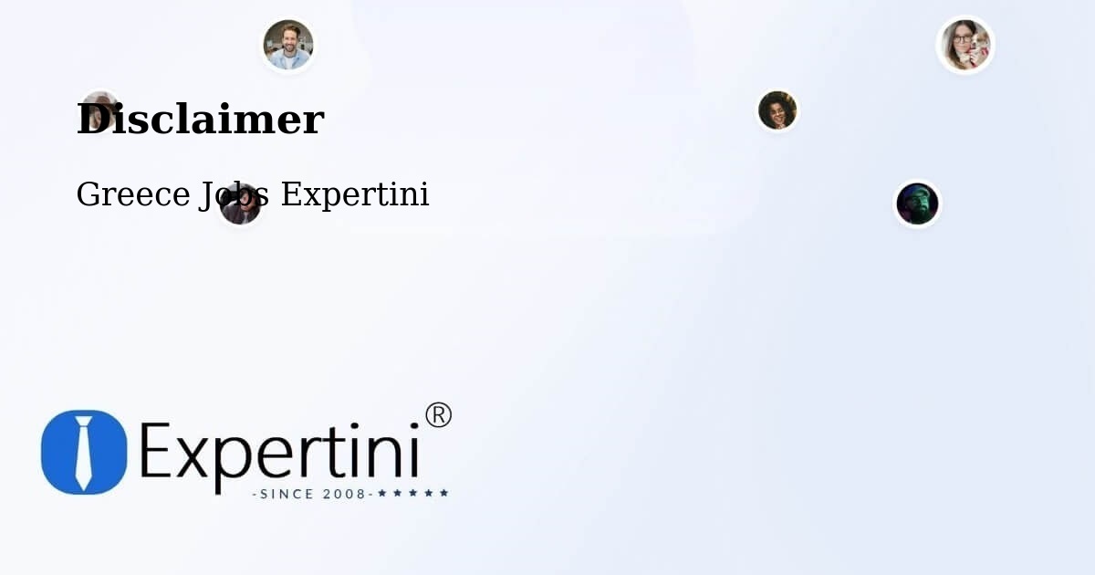 Disclaimer – Oropós - Greece Jobs Expertini